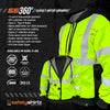 SS360º 1776 Betsy Ross Yellow Class 3 - Type-R - Safety Hoodie