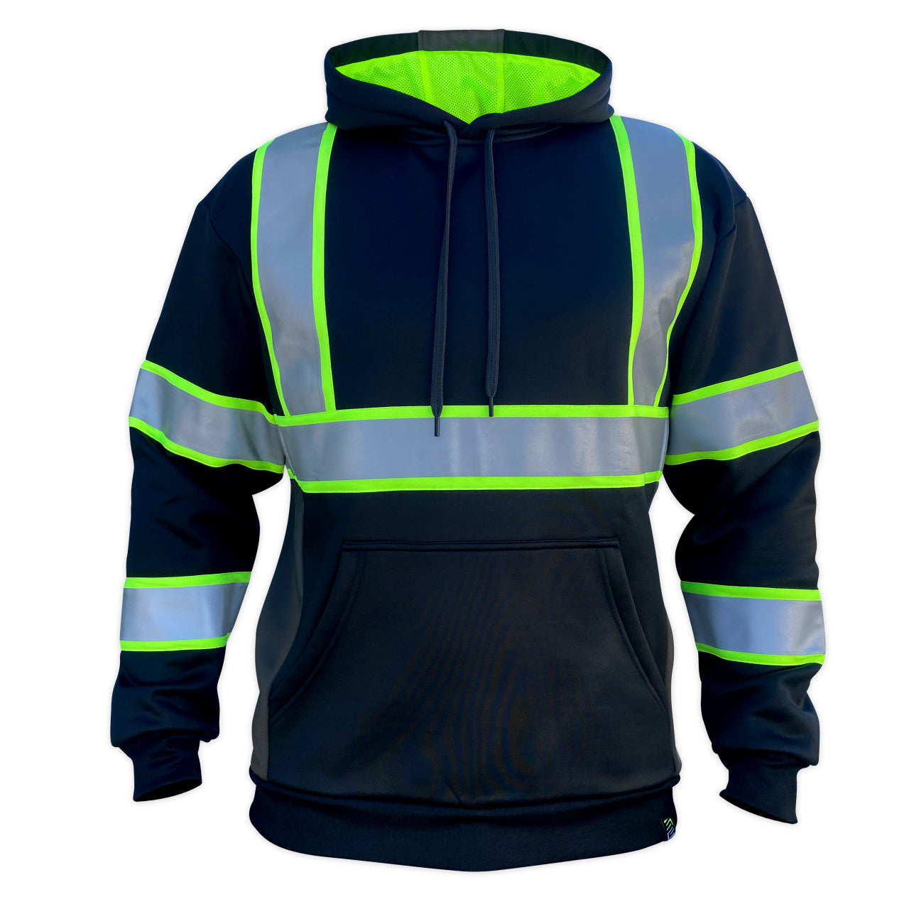 SS360º Stealth Basic - Black - Type-O - Reflective Safety Hoodie