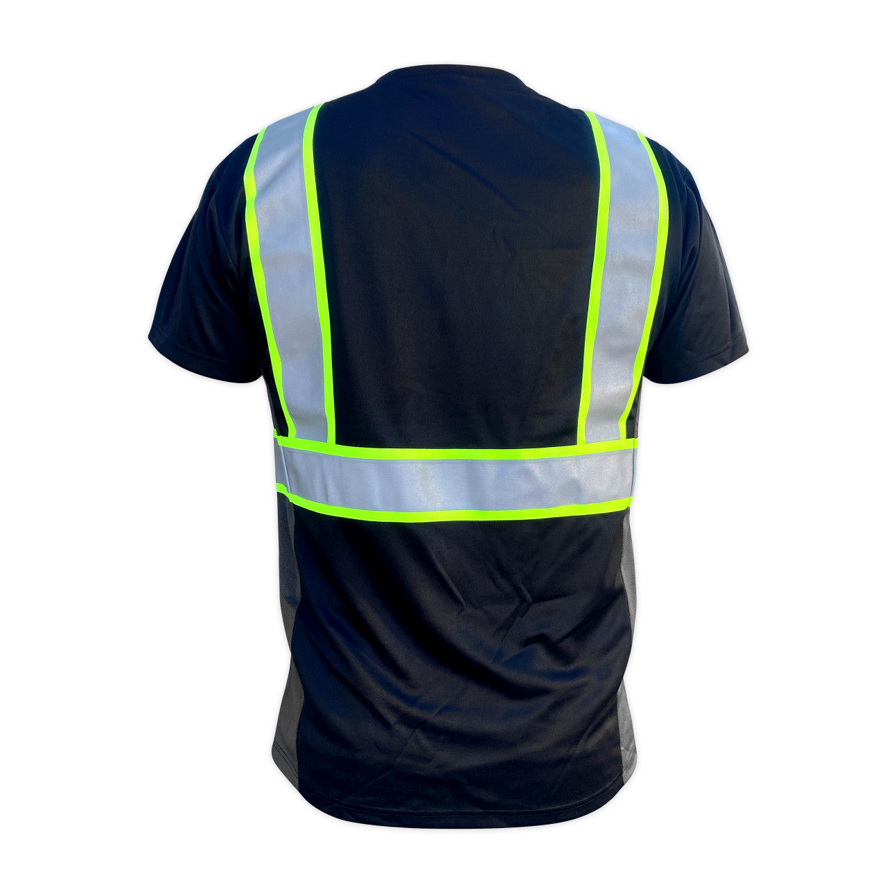 SS360º Stealth Basic Black - Type-O - UPF 40 - Reflective Safety Shirt