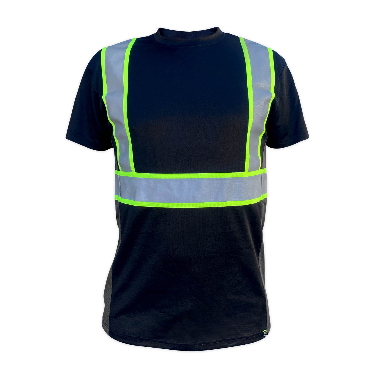 SS360º Stealth Basic Black - Type-O - UPF 40 - Reflective Safety Shirt