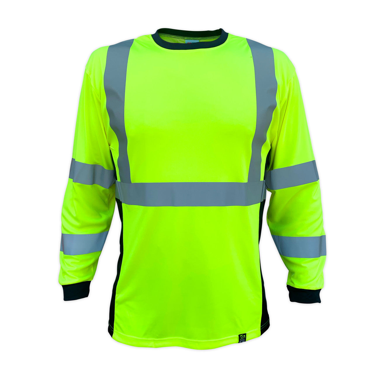 SS360º Basic - Yellow - Long Sleeve Class 3 - Type-R - UPF 40 - Reflective Safety Tee