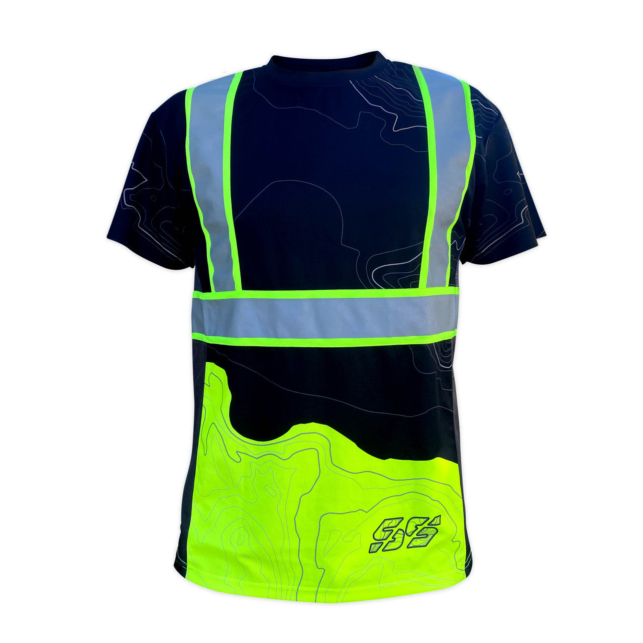 SS360º Stealth Topo - Black - Type-O - Reflective Safety Shirt