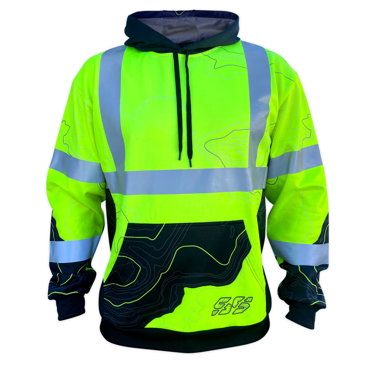 SS360º Topo - Yellow - Class 3 - Type-R Safety Hoodie