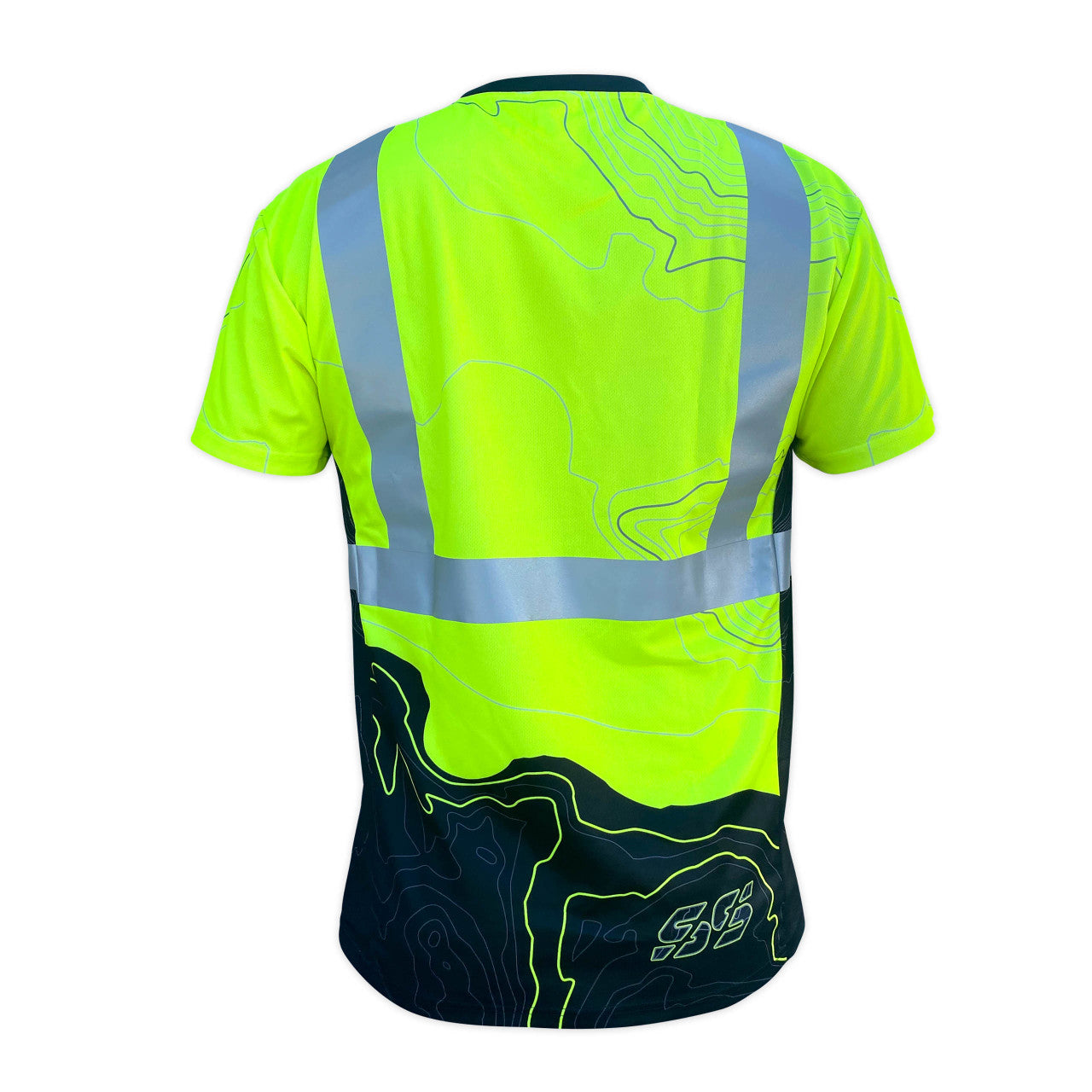 SS360º Topo Yellow Class 2 - Type-R - UPF 40 - Reflective Safety Shirt