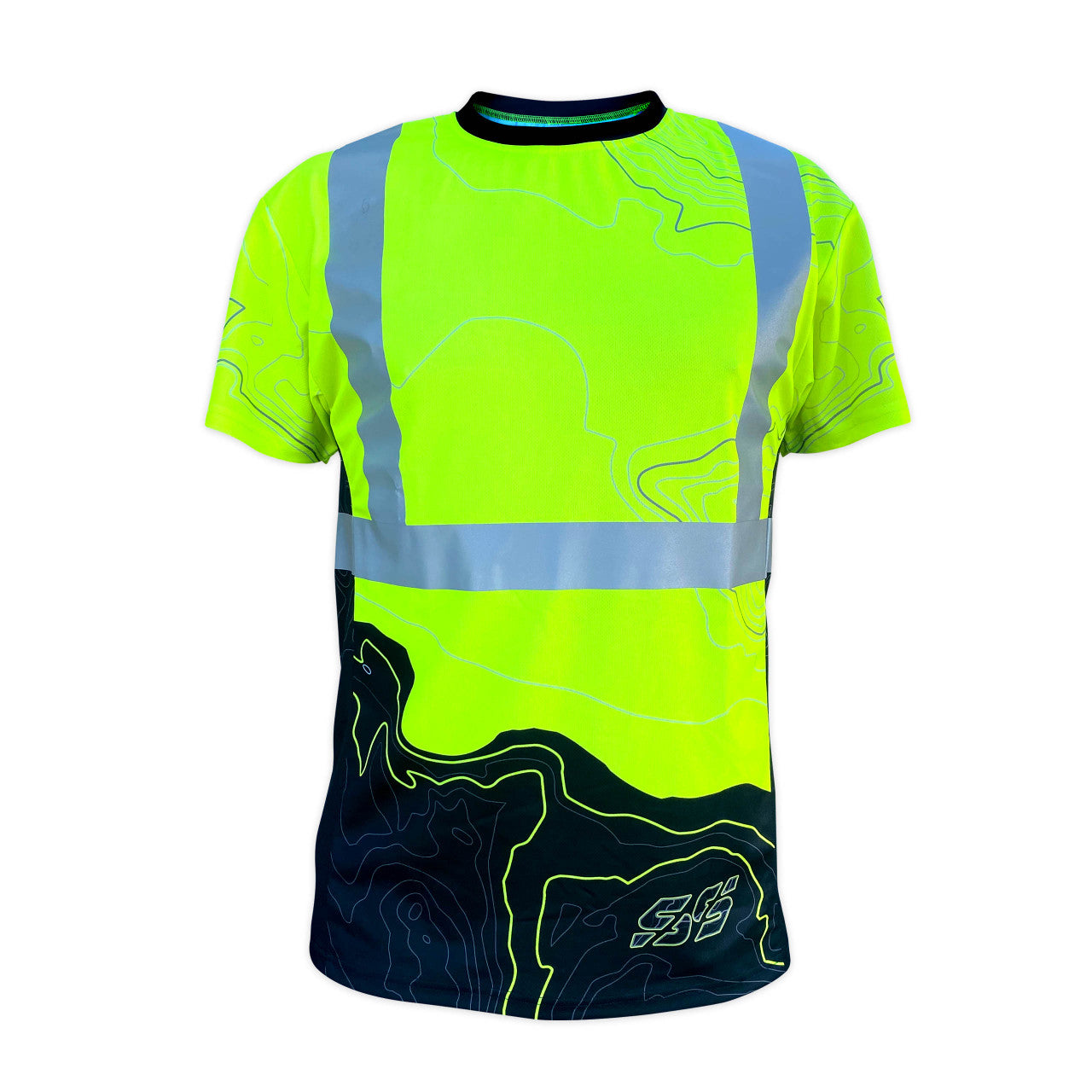 SS360º Topo Yellow Class 2 - Type-R - UPF 40 - Reflective Safety Shirt