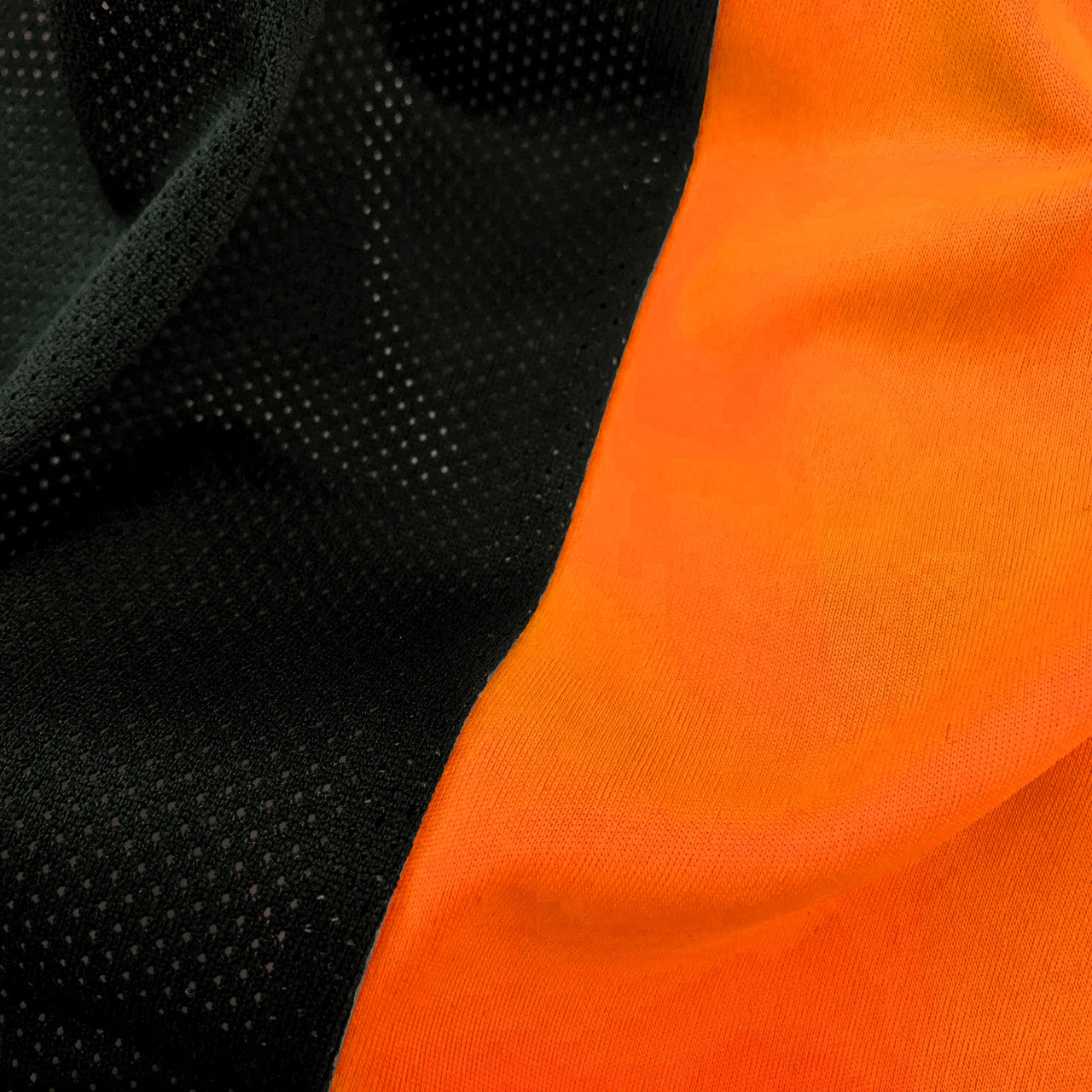SS360º Wildland Sasquatch - Orange - Class 2 - Type-R - UPF 40 - Reflective Safety Shirt - Close-Up