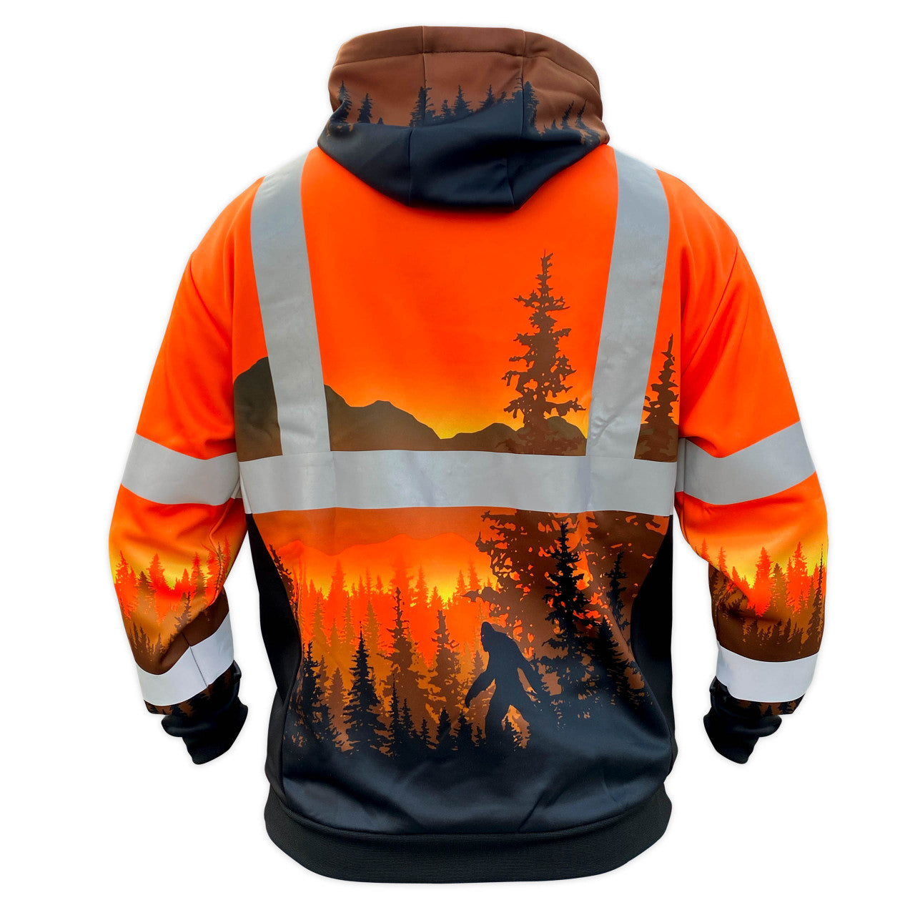 SS360º Wildland Sasquatch - Orange - Class 3 - Type-R - Safety Hoodie