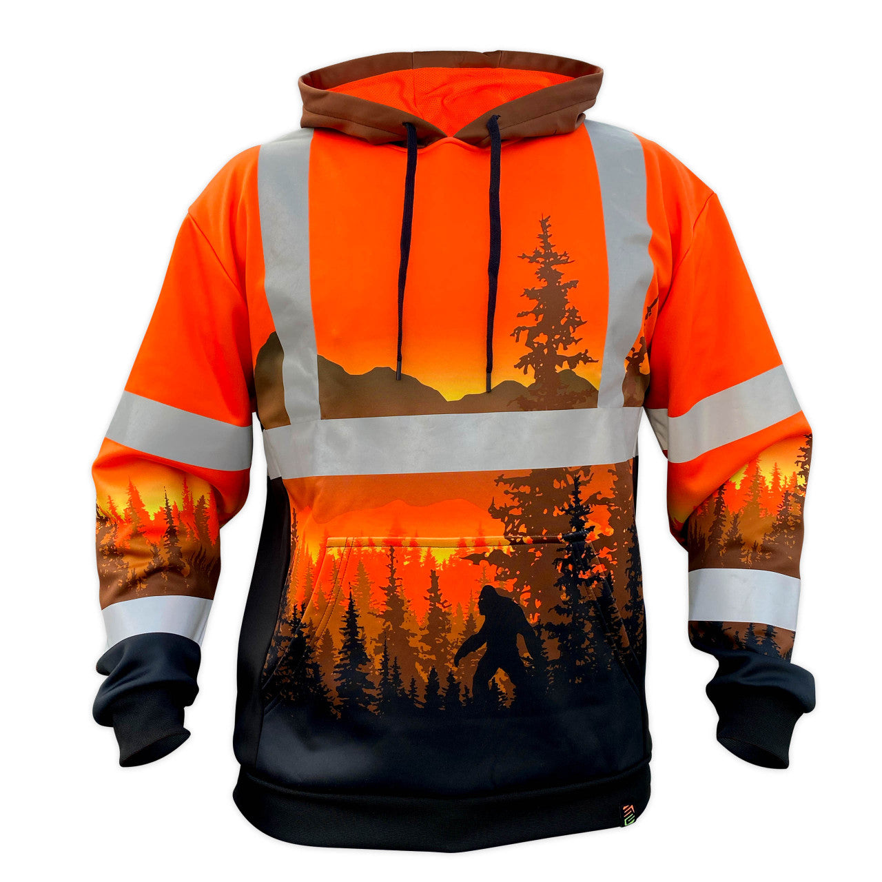 SS360º Wildland Sasquatch - Orange - Class 3 - Type-R - Safety Hoodie