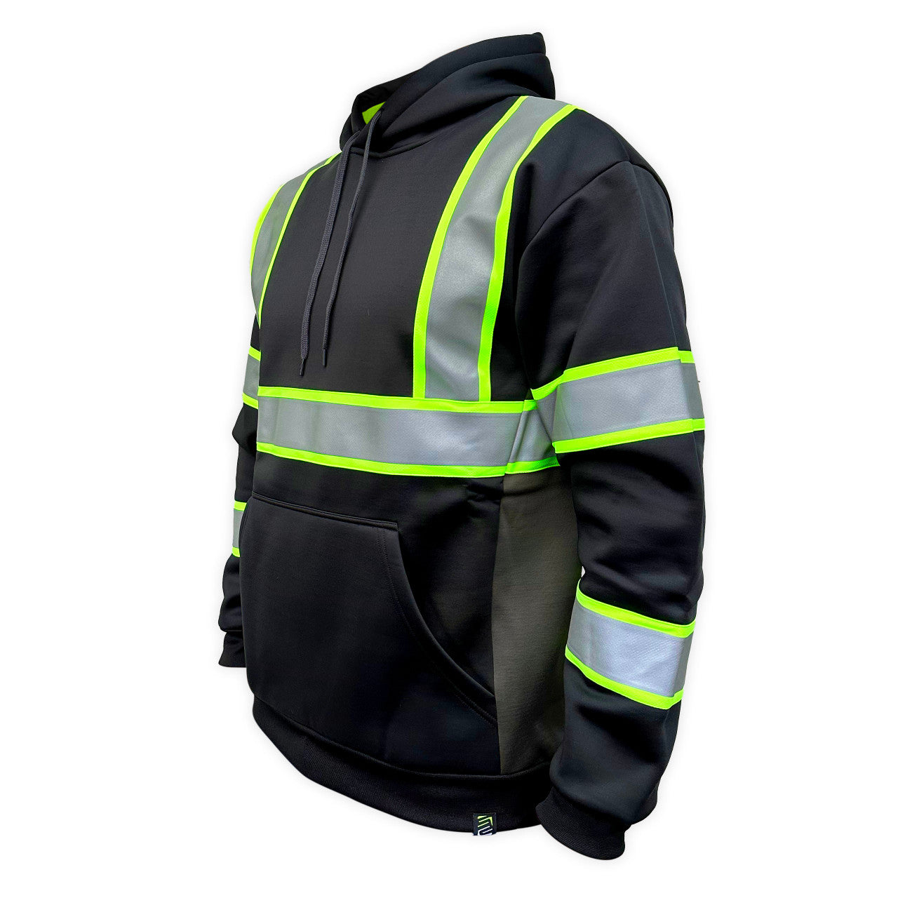 SS360º Stealth Basic - Black - Type-O - Reflective Safety Hoodie