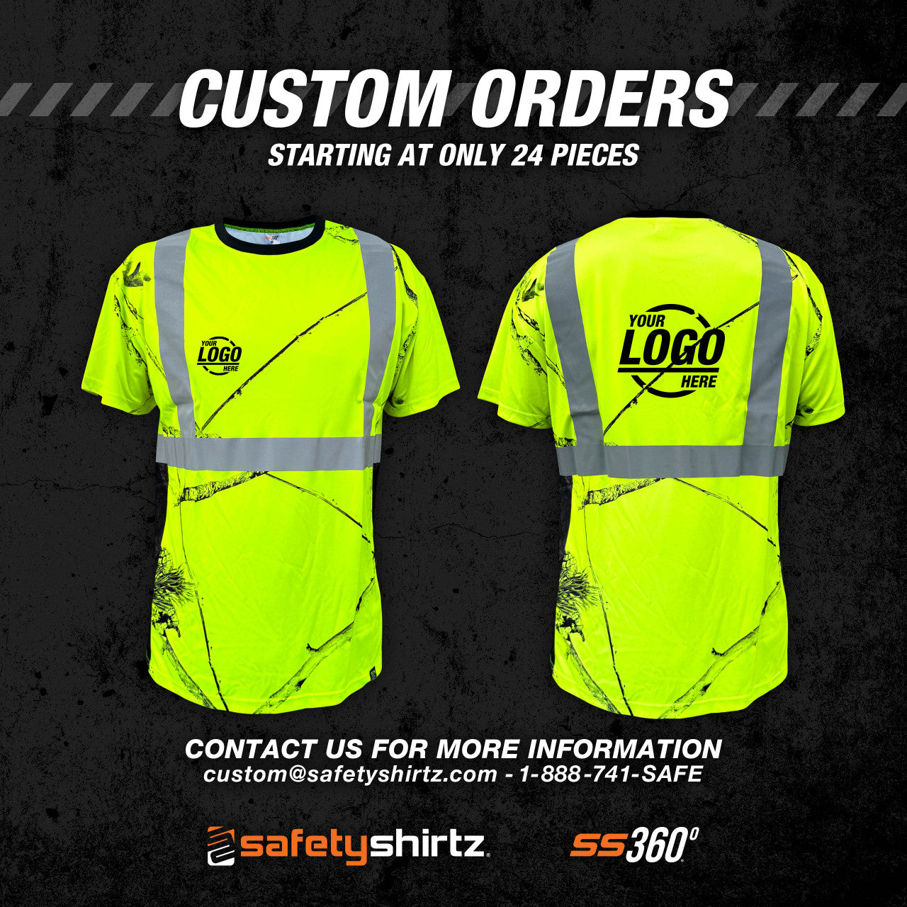 SS360º Tee - Custom Order Info
