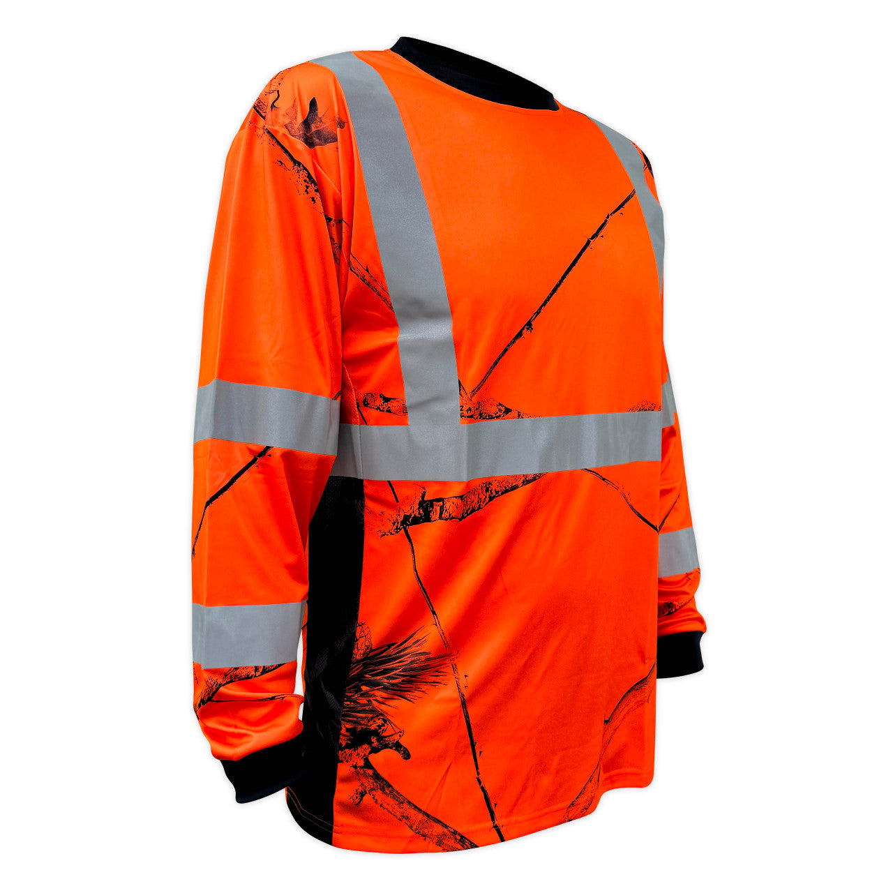 SS360º Daybreak - Orange - Class 3 - Type-R - Reflective Safety Long Sleeve Tee