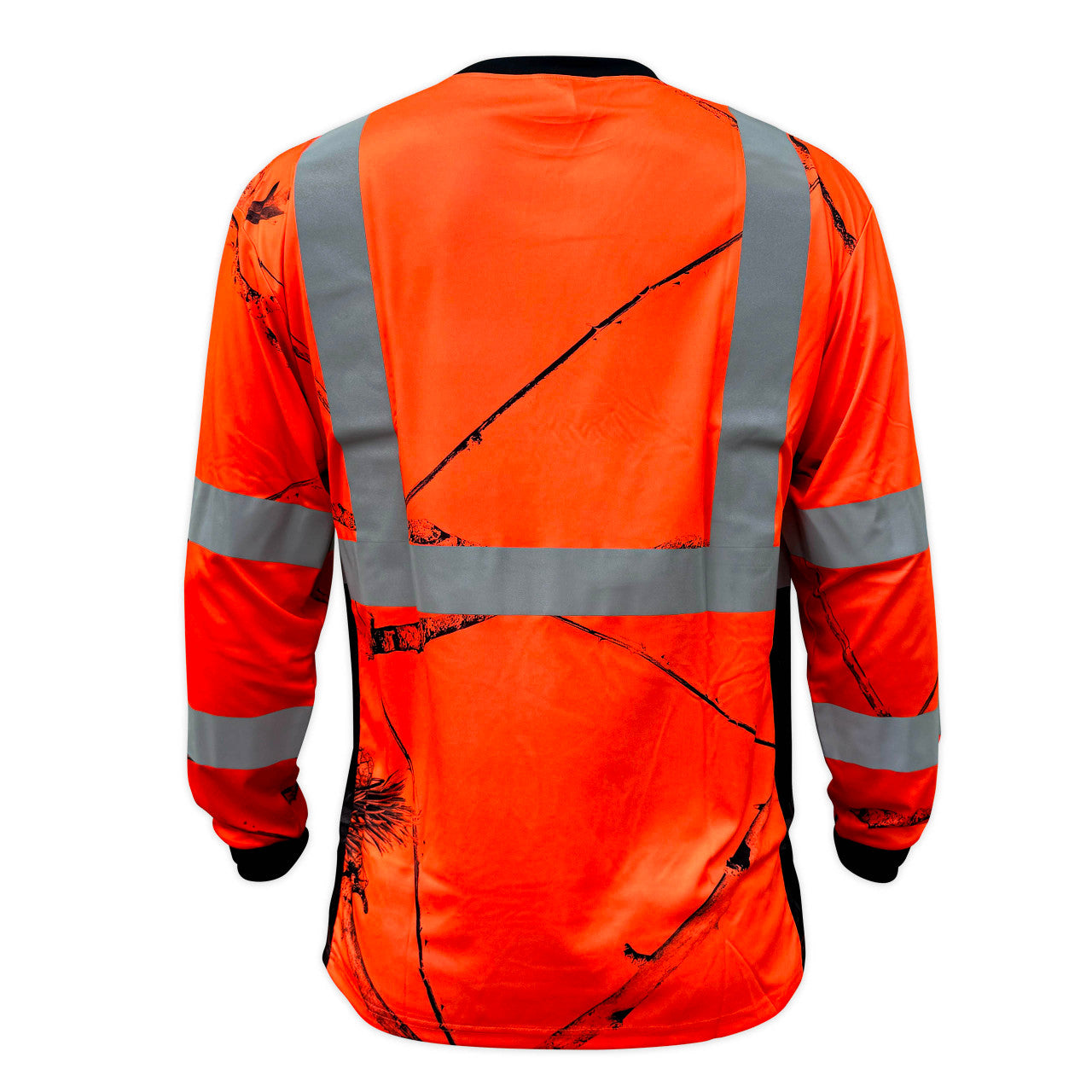 SS360º Daybreak - Orange - Class 3 - Type-R - Reflective Safety Long Sleeve Tee