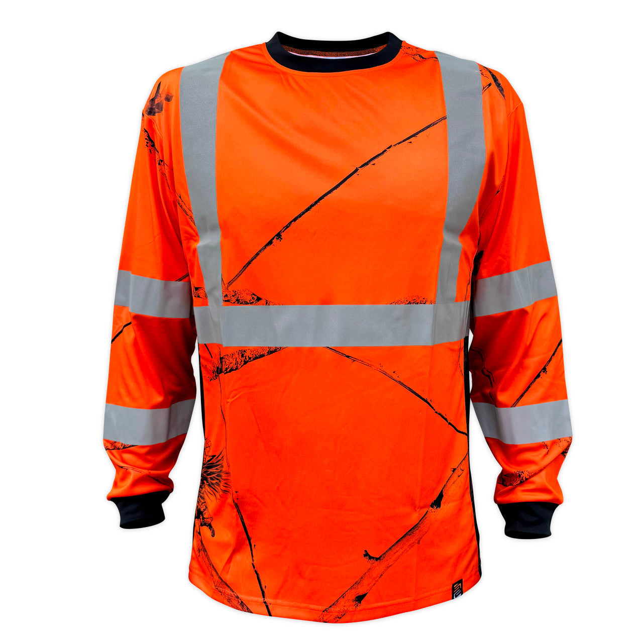 SS360º Daybreak - Orange - Class 3 - Type-R - Reflective Safety Long Sleeve Tee