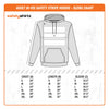 Adult Hoodie - Size Chart