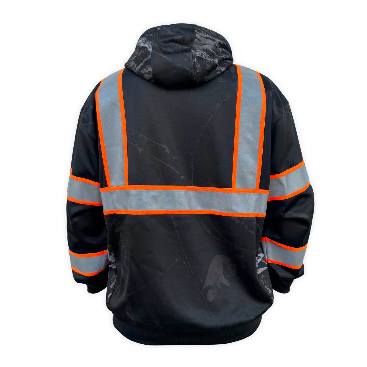 SS360º Stealth Nightfall Camo - Black - Type-O - Enhanced Visibility - Reflective Hoodie