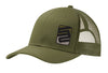 SS Port & Co Snapback Hat - Drab Green (Military Green)
