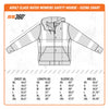 SS360º Women's Hoodie - Size Chart
