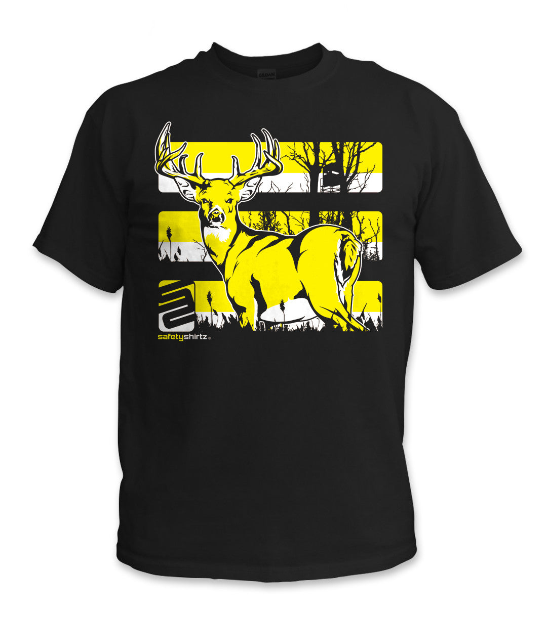 Buck Safety Shirt - Yellow/Black