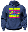 High Country Safety Hoodie - Yellow/Pink/Blue