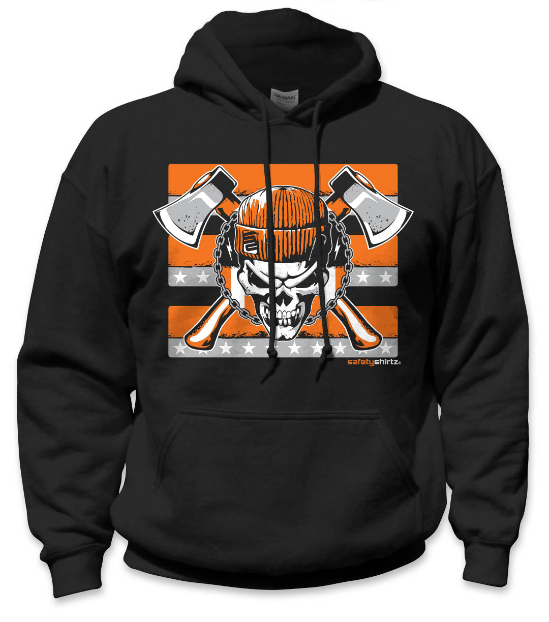 Intimidator Safety Hoodie - Orange/Black
