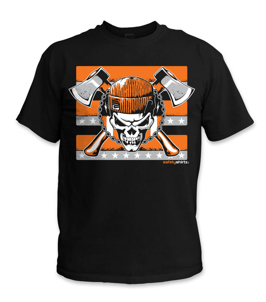 Intimidator Safety Shirt - Orange/Black