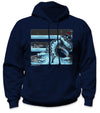 Seattle Ice Safety Stripe Hoodie - Sea Blue/Reflective/Navy Blue