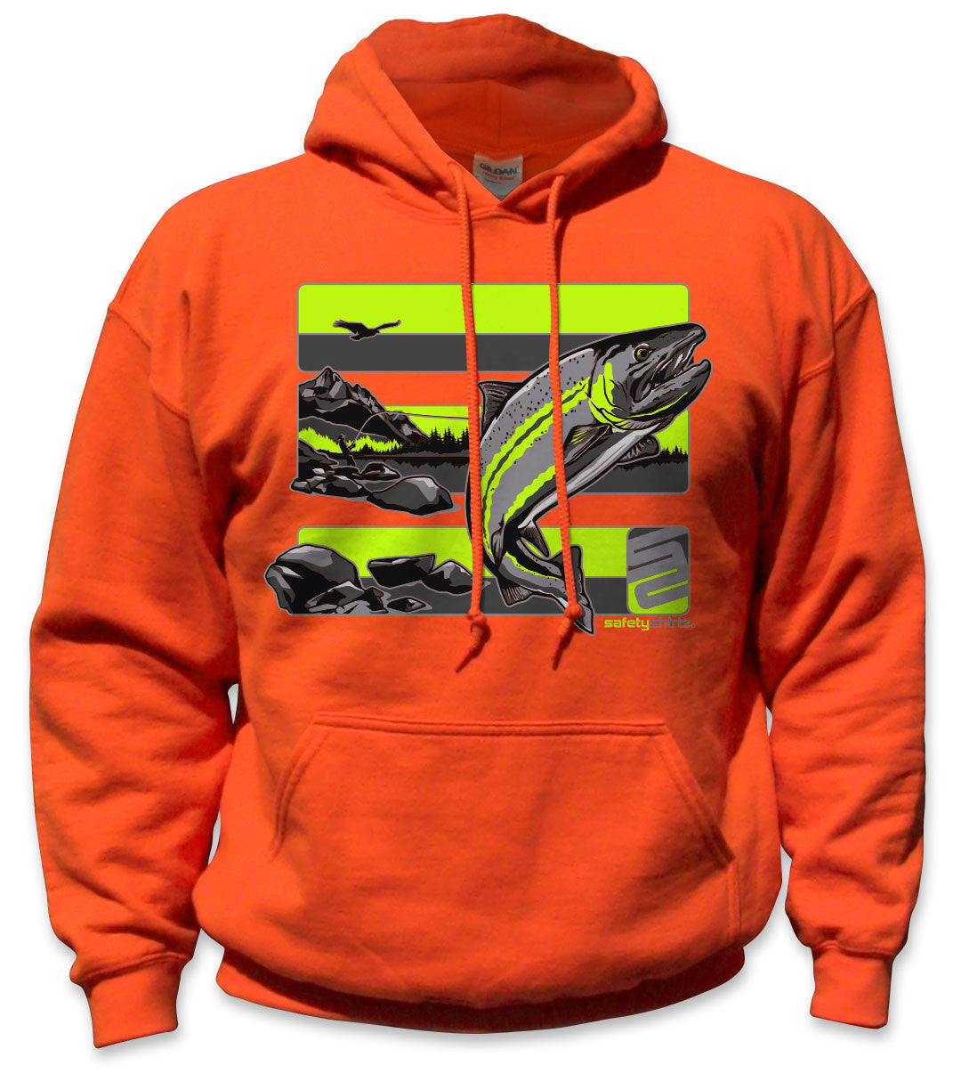 Steelhead Safety Hoodie - Yellow/Reflective/Orange