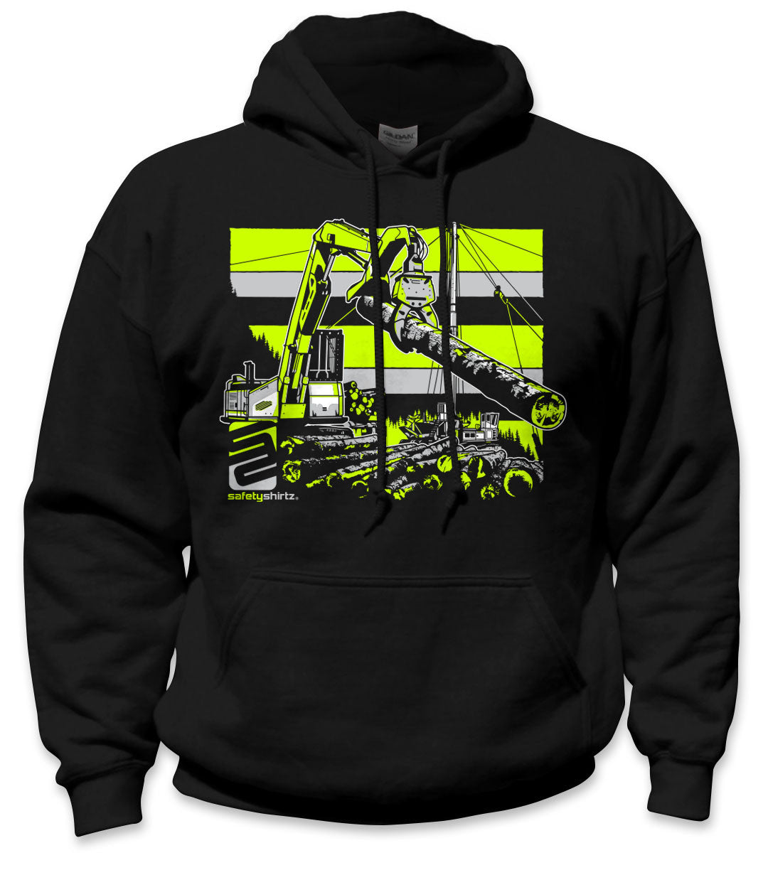 The Landing Safety Hoodie - Neon Yellow/Black