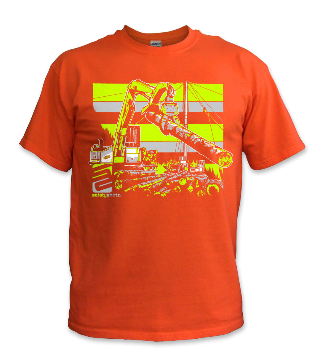 The Landing Safety Shirt - Neon Yellow/Orange
