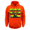 The Stag Safety Stripe Hoodie - Yellow/Reflective/Orange
