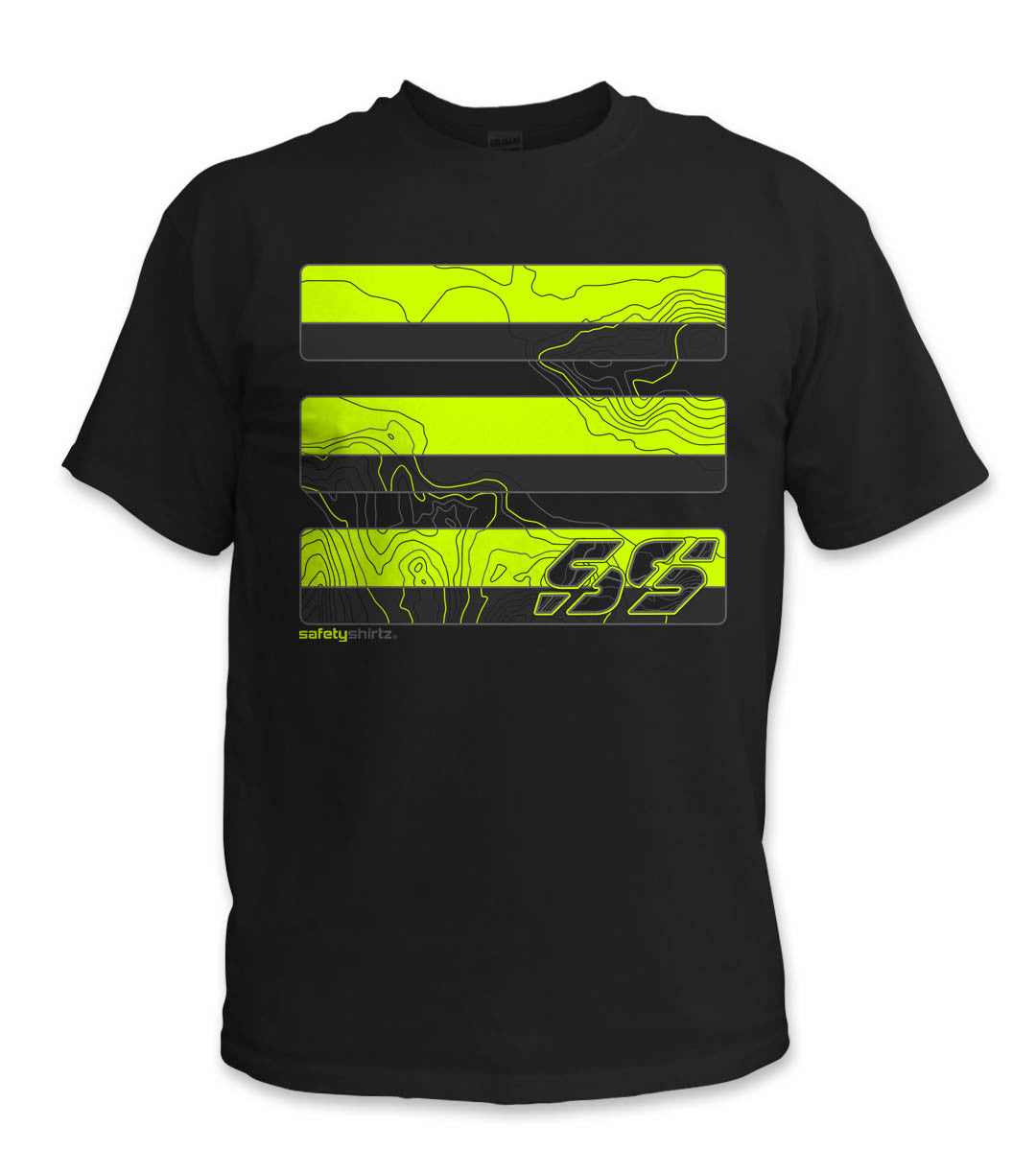 Topo Safety Shirt - Neon Yellow/Black Reflective/Black