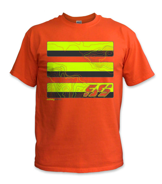 Topo Safety Shirt - Yellow-Reflective-Orange