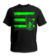 YOUTH Bigfoot Hi-Vis Safety Stripe Tee - Neon Green/Reflective/Black