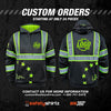 SS360º Stealth 1776 Betsy Ross - Black - Enhanced Visibility - Reflective Safety Hoodie