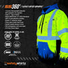 SS360º Alaska - Yellow - Class 3 - Type-R - Reflective Safety Hoodie
