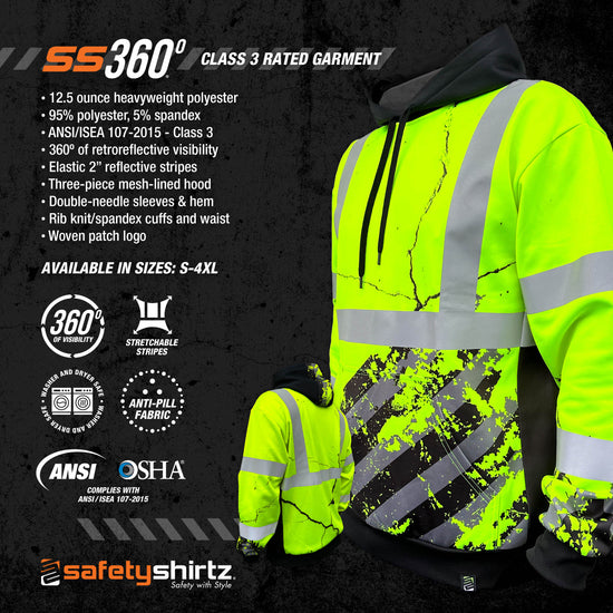 American Grit Yellow Hoodie Specs