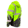 SS360º American Grit - Yellow - Class 3 - Type-R - Reflective Waterproof Safety Rain Jacket