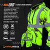SS360° Backwoods Camo Zip-Up - Yellow - Class 3 - Type-R - Reflective Safety Hoodie - Product Features