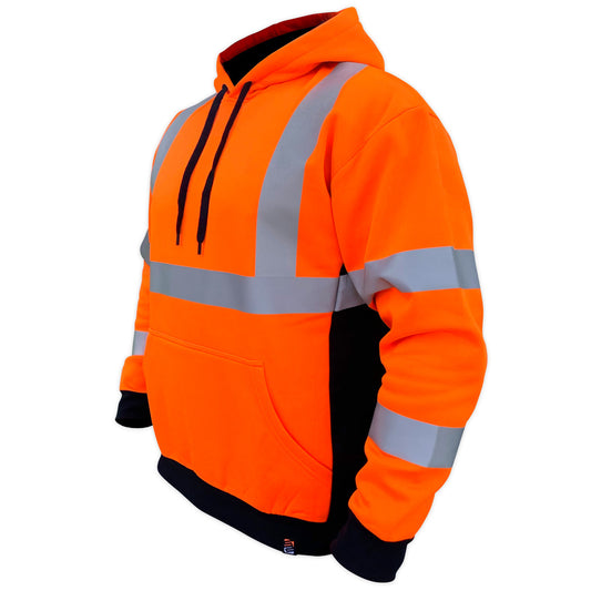 SS360° Basic Orange Class 3 - Type-R - Reflective Safety Hoodie