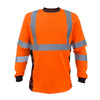 SS360º Deepwoods Camo Long Sleeve - Orange - Class 3 - Type-R - UPF 40 - Reflective Safety Shirt