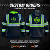 SS360º Stealth Basic - Black - Type-O - Reflective Safety Hoodie - Custom Orders
