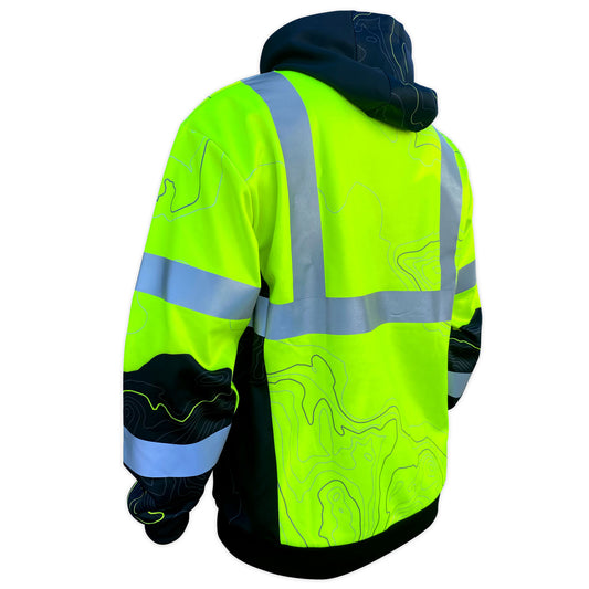 SS360º Topo - Yellow - Class 3 - Type-R Safety Hoodie