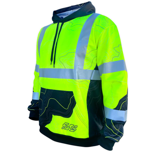SS360º Topo - Yellow - Class 3 - Type-R Safety Hoodie