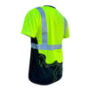 SS360º Topo Yellow Class 2 - Type-R - UPF 40 -  Reflective Safety Shirt