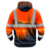 SS360º Wildland Sasquatch - Orange - Class 3 - Type-R - Safety Hoodie