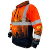 SS360º Wildland Sasquatch - Orange - Class 3 - Type-R - Safety Hoodie