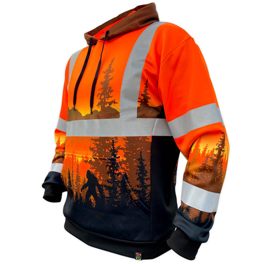 SS360º Wildland Sasquatch - Orange - Class 3 - Type-R - Safety Hoodie