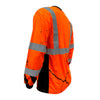 SS360º American Grit - Orange - Class 3 - Type-R - Reflective Safety Long Sleeve Tee