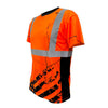 SS360º American Grit - Orange - Class 2 - Type-R - Reflective Safety Tee