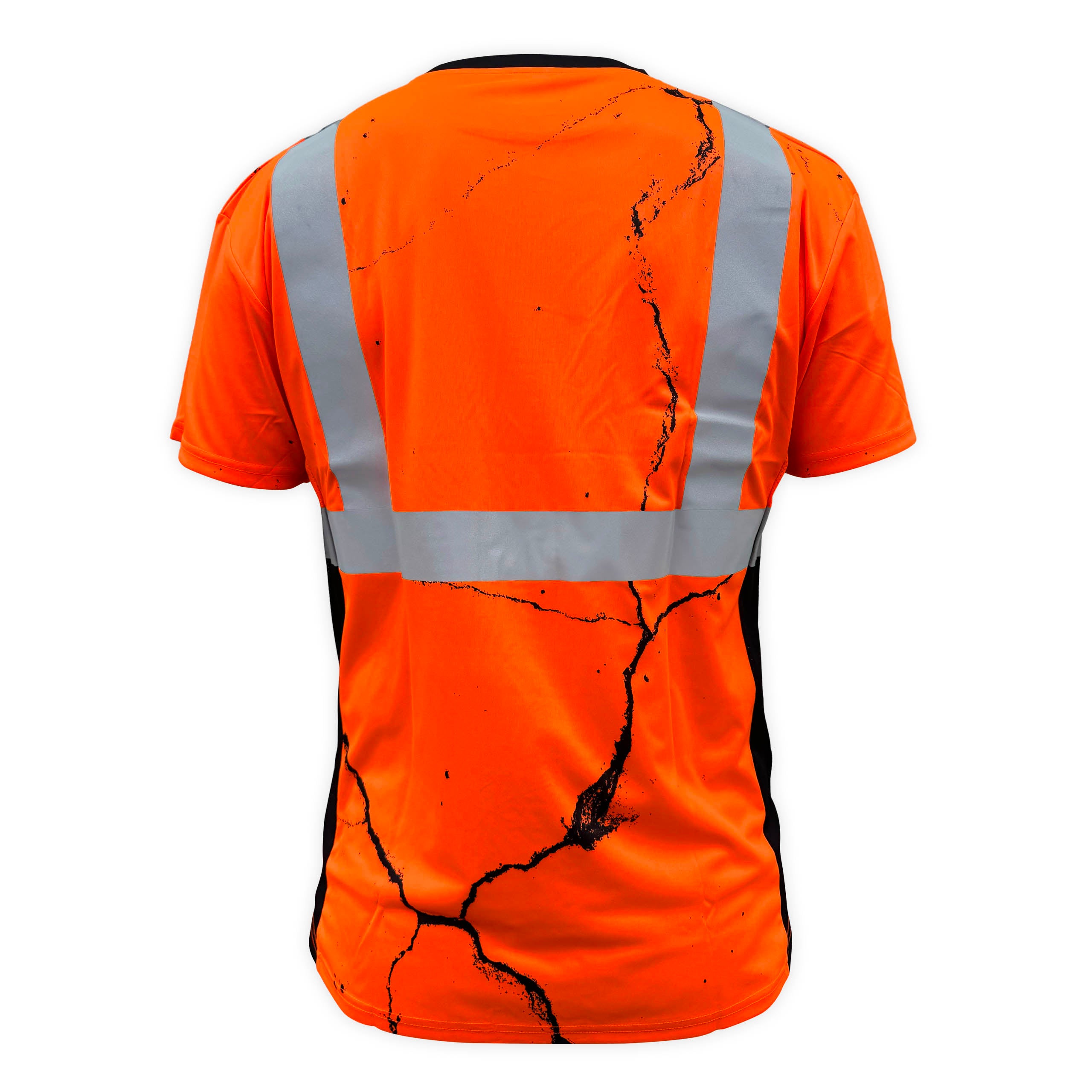 American Grit Orange Class 3 Type-R Reflective Safety Hoodie